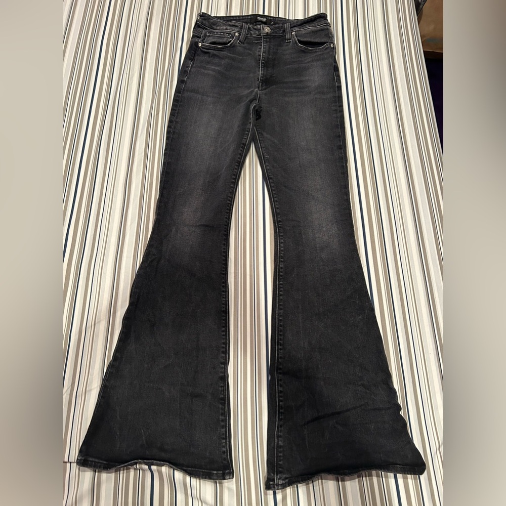 Black Hudson Flare Jeans